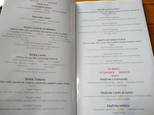 Comentarii opinii despre Gostilna in pizzeria Furman