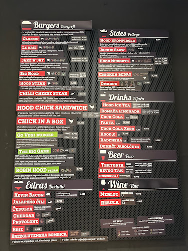 Hood Burger Center - Ljubljana