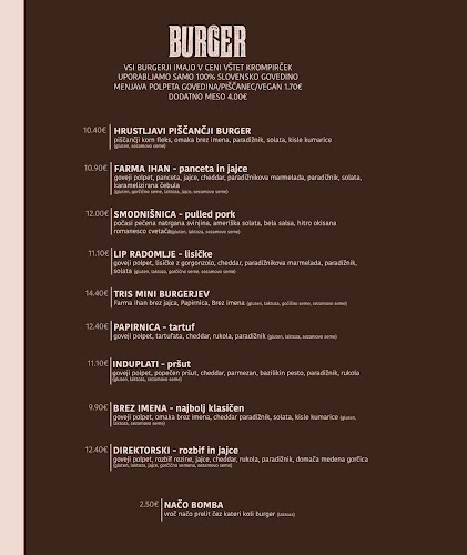 Stara fabrka - Gastronomija in gostinstvo