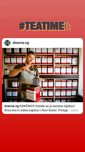 Čajnica in kavarna DNEVNA - Gastronomija in gostinstvo