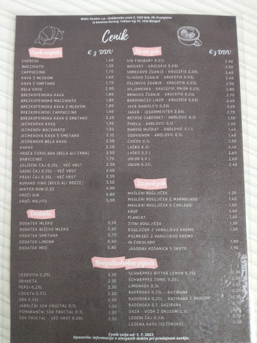 Opinii despre Horacij prodajalna & kavarna în Mengeš - Gastronomija in gostinstvo