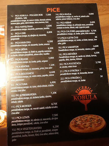 Comentarii opinii despre Picerija Kobula, Lea Gjörek, s.p.