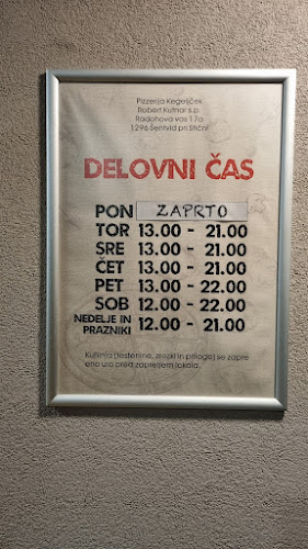 Pizzeria Kegeljček, Robert Kutnar s.p. - Gastronomija in gostinstvo