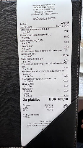 JADRO gastrobar - Gastronomija in gostinstvo