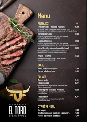 Opinii despre EL-TORO d.o.o. în Koper - Gastronomija in gostinstvo