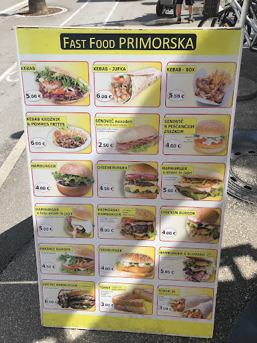 Fast food Primorska - Gastronomija in gostinstvo