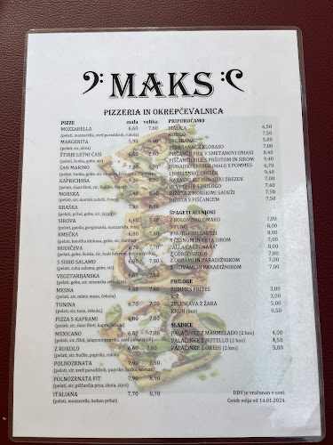 Opinii despre Okrepčevalnica - pizzerija Maks, Nenad Maksimović s.p. în Ljubljana - Gastronomija in gostinstvo