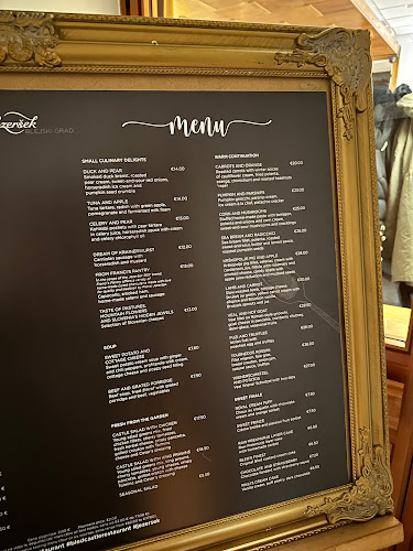 Opinii despre Bled Castle Restaurant în Bled - Gastronomija in gostinstvo