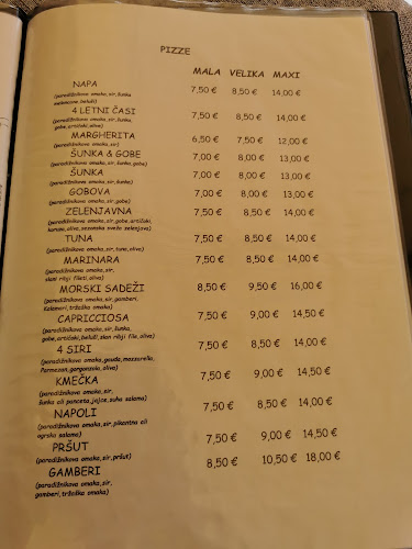 Opinii despre Pizzeria NAPA în Izola - Gastronomija in gostinstvo