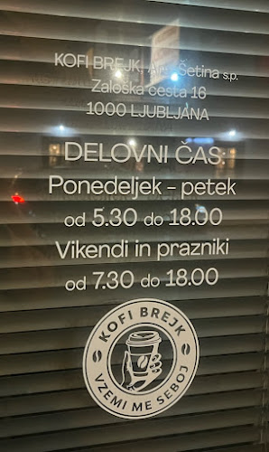 Kofi Brejk - best coffee & matcha in Ljubljana