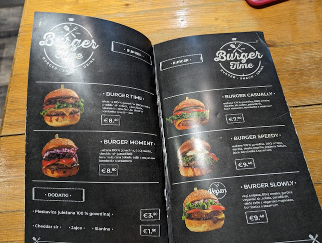 Opinii despre Burger Time Ljubljana în Ljubljana - Gastronomija in gostinstvo