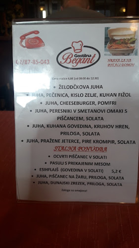 Gostilna Begant Nevenka Jezeršek s.p. - Šentjanž pri Dravogradu