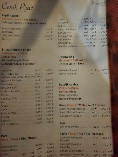 Gostilna Manjada... pu naše - Izola