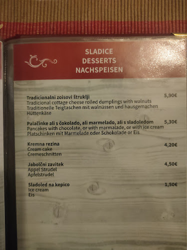 Comentarii opinii despre Restavracija Zoisov Grad