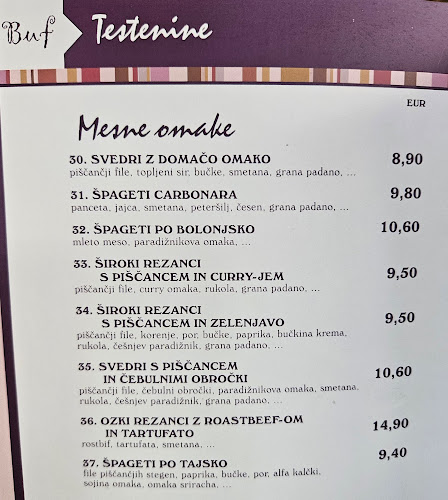 Pizzerija in špageterija Buf
