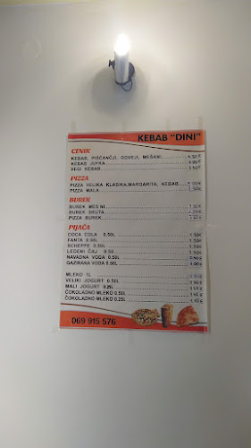 Opinii despre Kebab "Dini" în Idrija - Gastronomija in gostinstvo