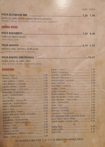 Adamič Trade d.o.o., gostinstvo in storitve