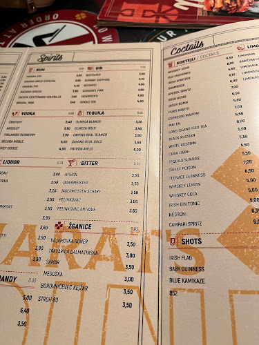 Opinii despre Harat's pub în Ljubljana - Gastronomija in gostinstvo