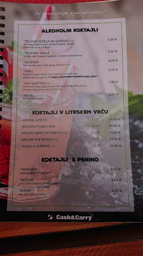 Opinii despre KOKTAJL, mešanje pijač, d.o.o., PR FARTKU (koktajl bar) în Mengeš - Gastronomija in gostinstvo