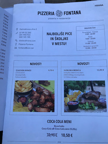 Comentarii opinii despre Pizzeria Fontana Krško