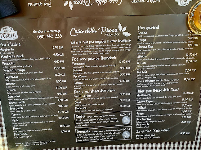 Casa della Pizza - Gastronomija in gostinstvo