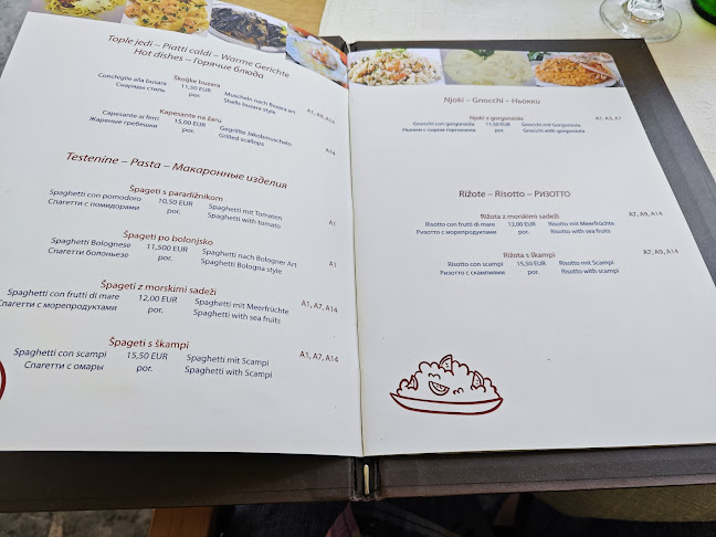 Okrepčevalnica Delikatesa Piran - Gastronomija in gostinstvo