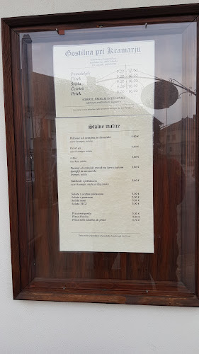 Gostilna pri Kramarju - Gastronomija in gostinstvo