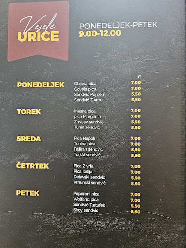 Picerija PUJ SEM - Gastronomija in gostinstvo