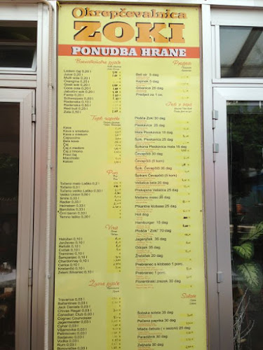 Okrepčevalnica " Zoki ", Zoran Jovanović s.p. - Gastronomija in gostinstvo