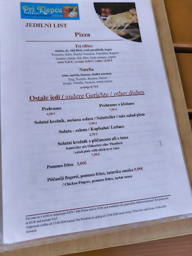 Comentarii opinii despre Pizzerija pri Klepcu