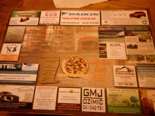 Opinii despre Pizzeria Kuki Karmen Korošec s.p. în Slovenska Bistrica - Gastronomija in gostinstvo