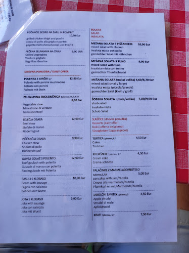 Trenta Spageterija & Pizzerija - Gastronomija in gostinstvo