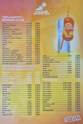 Opinii despre Bar Spiaggia în Koper - Gastronomija in gostinstvo