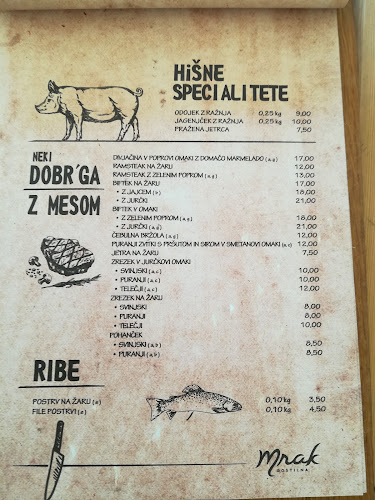 Gostilna Mrak - Brusnice