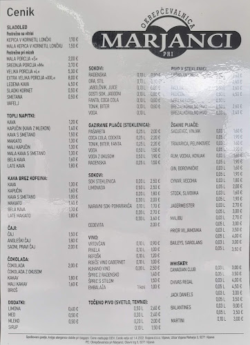 Opinii despre Bar pri Marjanci în Vipava - Gastronomija in gostinstvo