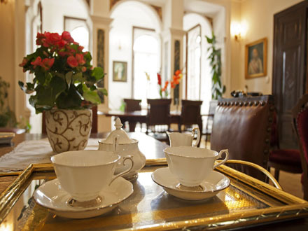 Prašnikarjev dvorec - Gastronomija in gostinstvo