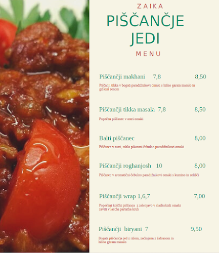 Indijska restavracija ZAIKA - Ljubljana