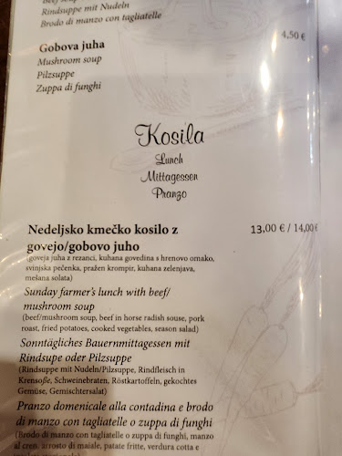 Gostilna pri Obrščaku Katja Ilovar Vidic s.p.