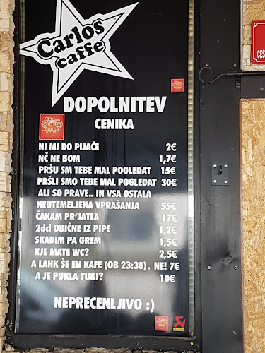 Carlos Caffe Velenje - Gastronomija in gostinstvo