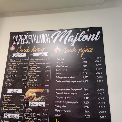 Comentarii opinii despre Okrepčevalnica Majlont 1