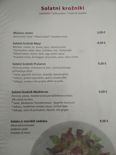 Gostilna Stari Mayr - Gastronomija in gostinstvo