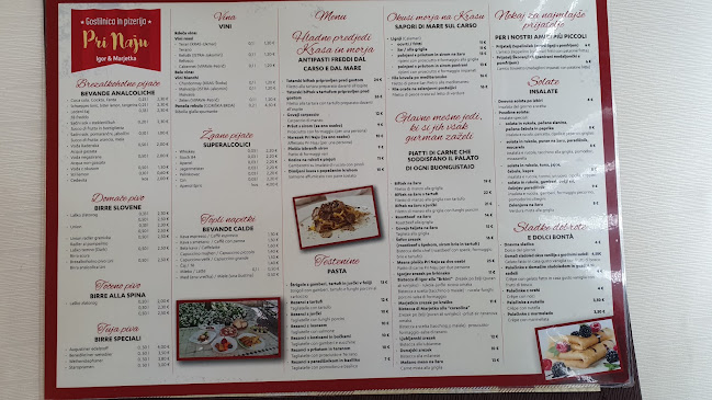 Opinii despre Pri Naju-gostilnica in pizerija în Sežana - Gastronomija in gostinstvo