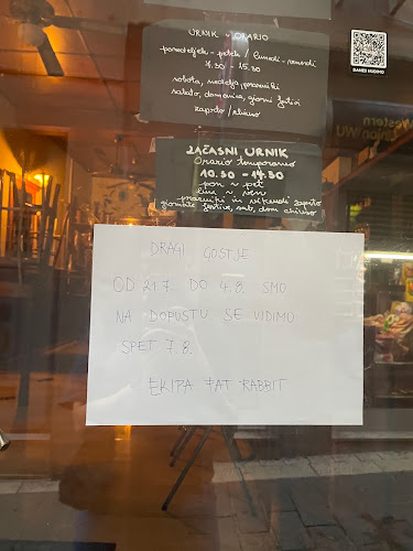 Opinii despre Fat Rabbit Bistro în Koper - Gastronomija in gostinstvo