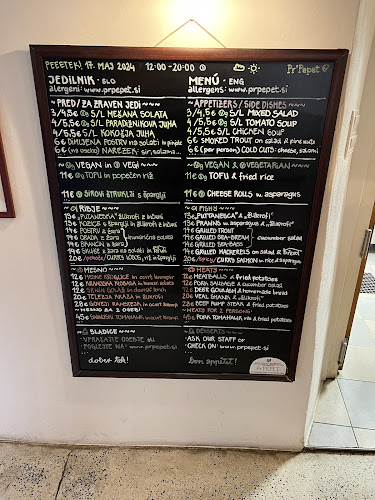 Opinii despre pr' Pepet în Škofja Loka - Gastronomija in gostinstvo