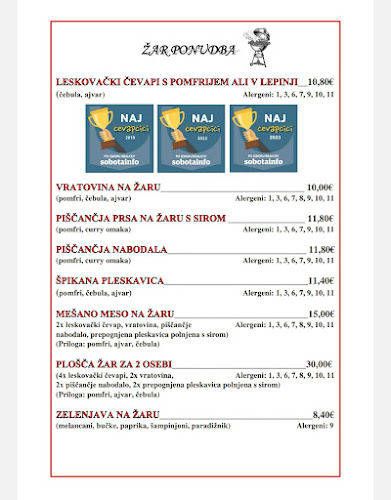 Comentarii opinii despre Okrepčevalnica TRTA GRIL, Tamara Kuronja s.p.