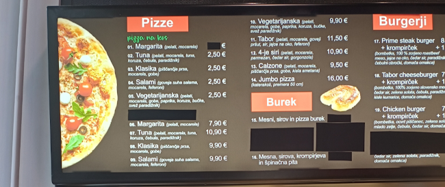 Opinii despre Fast food Tabor în Ljubljana - Gastronomija in gostinstvo