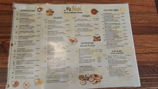 Opinii despre Mr. Falafel în Maribor - Gastronomija in gostinstvo