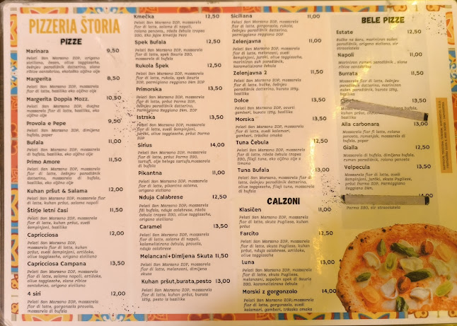 Štoria - Gastronomija in gostinstvo