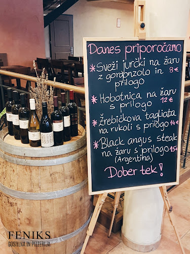 Gostilna in pizzerija Feniks - Gastronomija in gostinstvo