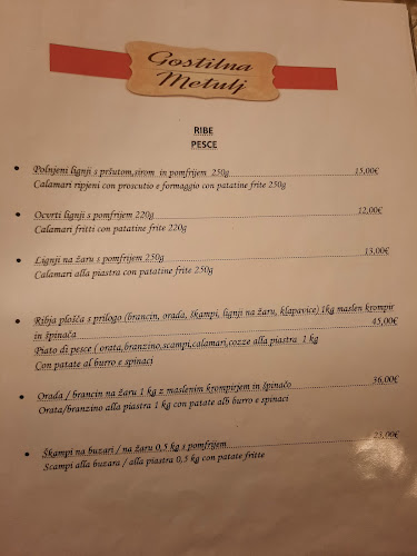 Gostilna Metulj - Gastronomija in gostinstvo